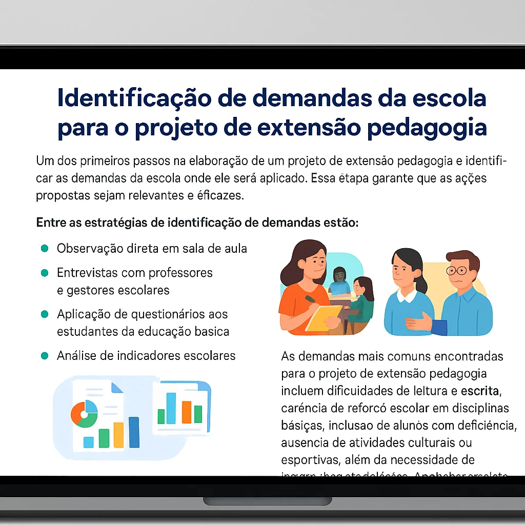 Mocape explicando como fazer um Projeto de extensão pedagogia