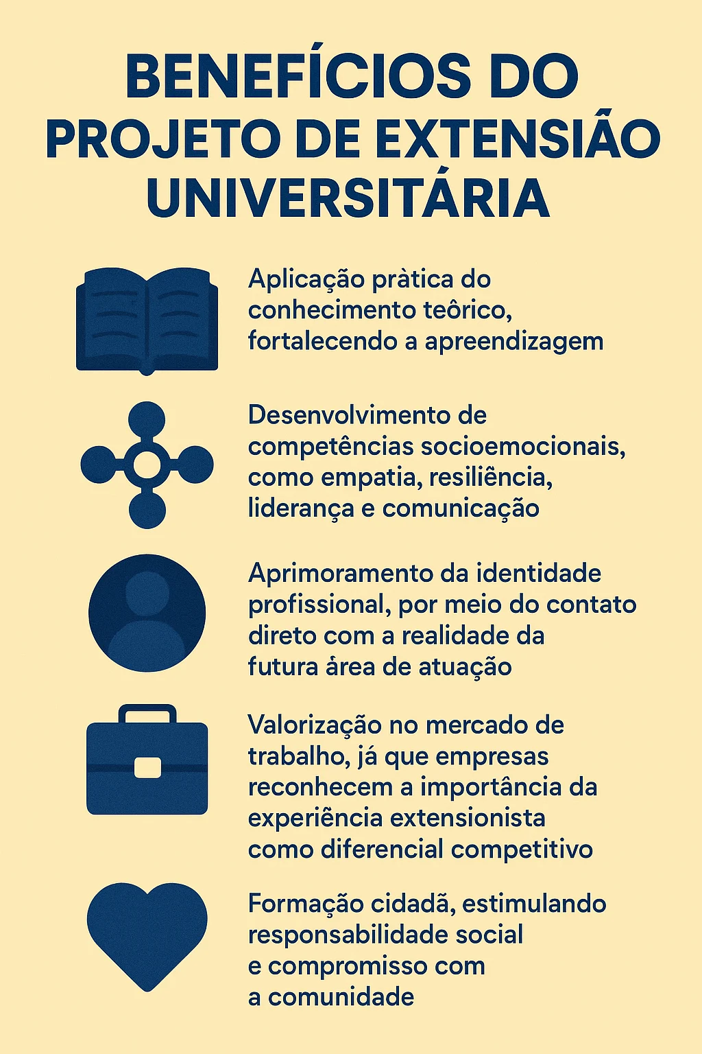 Vantagens da Participação em Projetos de Extensão Universitária